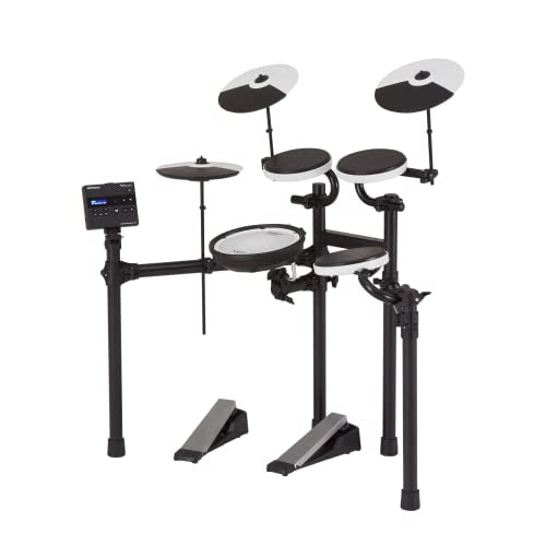 Roland TD-02KV V-Drums | Electronic Drum Kit with Expressive Playability, Noise-Reducing Features, Mesh-Head Snare, Wide Acoustic-Style Playing