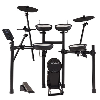 Roland TD-02KV V-Drums | Electronic Drum Kit with Expressive Playability, Noise-Reducing Features, Mesh-Head Snare, Wide Acoustic-Style Playing