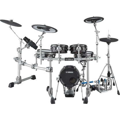 Yamaha DTX10K-X Electronic Drum Kit with TCS Pads (Black Forest) (4 Items)
