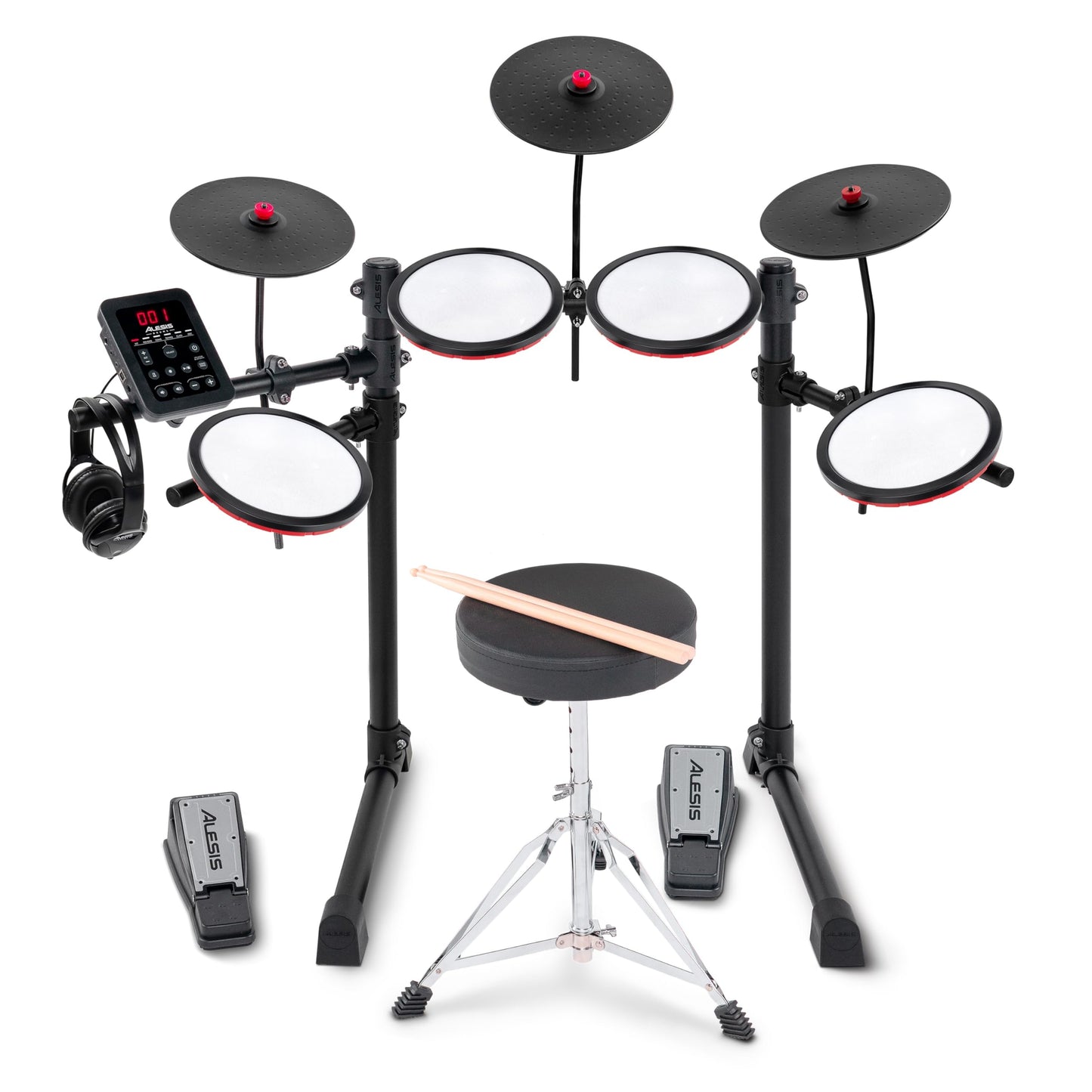 Roland TD-02KV V-Drums | Electronic Drum Kit with Expressive Playability, Noise-Reducing Features, Mesh-Head Snare, Wide Acoustic-Style Playing